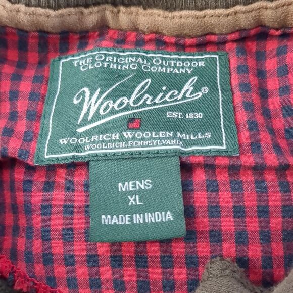 Woolrich 1/4 Zip Pullover Sweater Mens Size Xl - Picture 8 of 9